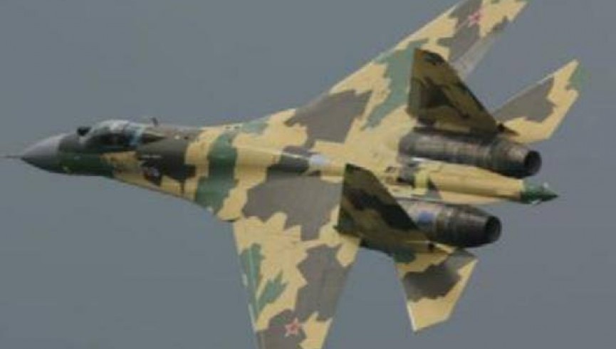 روسیه پر اندونیزیا (سوخو سو-۳۵) جنګي الوتکې پلوري