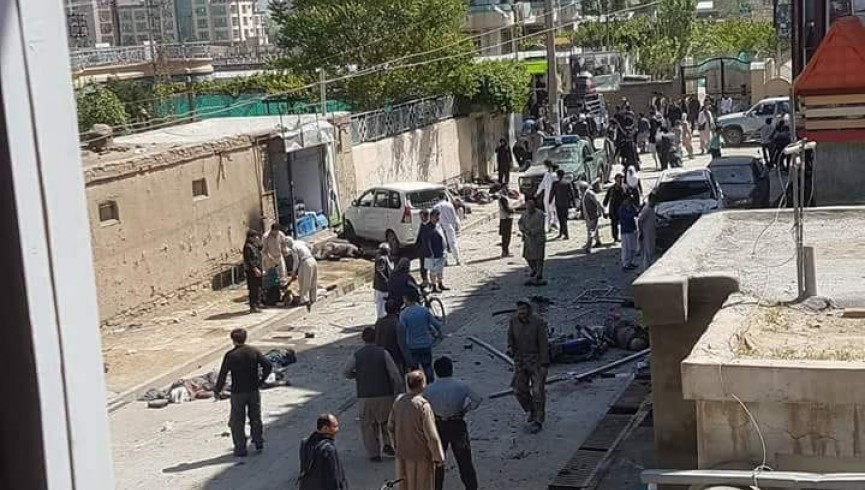 حمله انتحاری در یک مرکز توزیع شناسنامه در غرب شهر کابل
