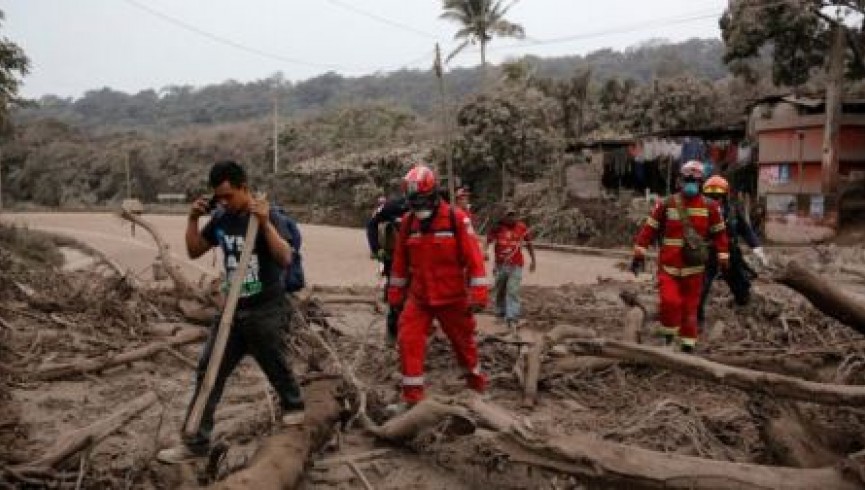 آمار کشته‌های آتش‌فشان گواتمالا به 62 نفر رسید