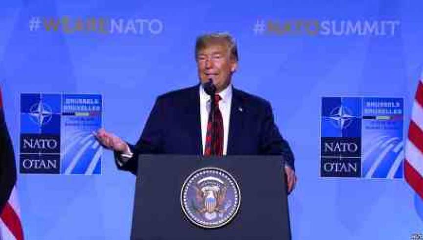 ترامپ: ناتو و امریکا در جنگ افغانستان پیشرفت‌هایی داشته‌ اند
