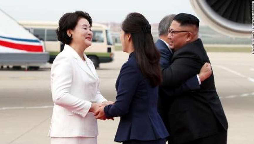 سفر رئیس جمهور کوریای جنوبی و همسرش به کوریای شمالی