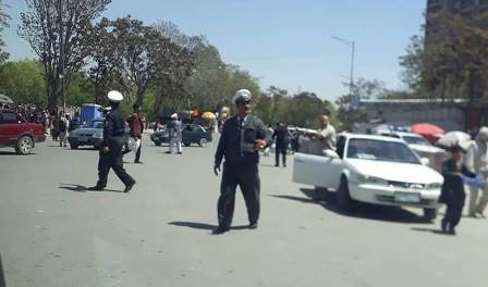 حمله مهاجمان به وزارت مخابرات؛ دو مهاجم از پای درآمدند