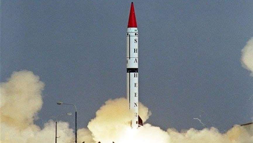 پاکستان موشک بالستیک شاهین را با موفقیت آزمایش کرد