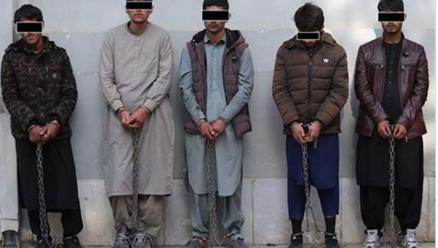 پولیس کابل: اعضای یک گروه چپاولگران حرفه‌ای بازداشت شدند