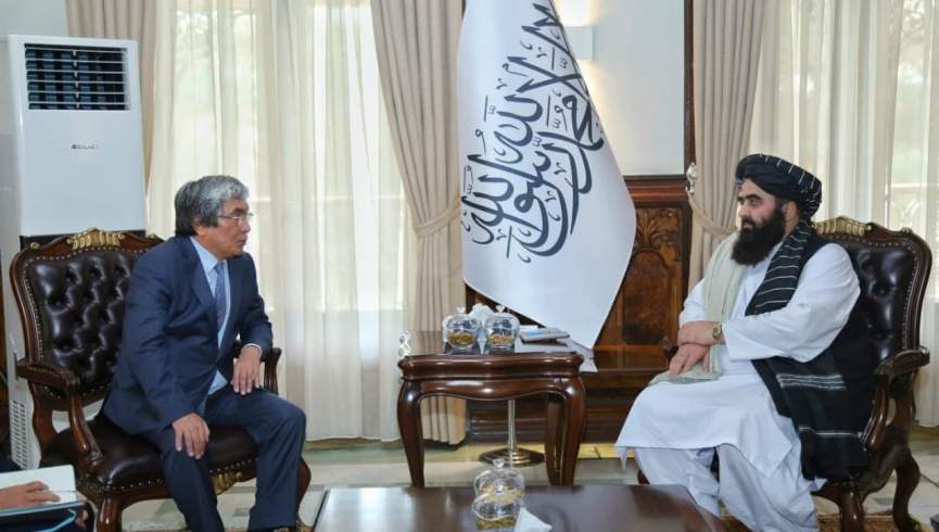 وزیر خارجه طالبان با سفیر قزاقستان دیدار کرد