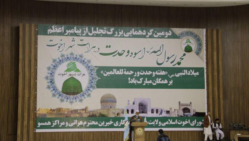 علما و مقامات هرات در تجلیل از هفته وحدت: نگذاریم دشمنان اسلام از هر طریقی بین ما فاصله ایجاد کنند/ما امت محمد (ص) هستیم