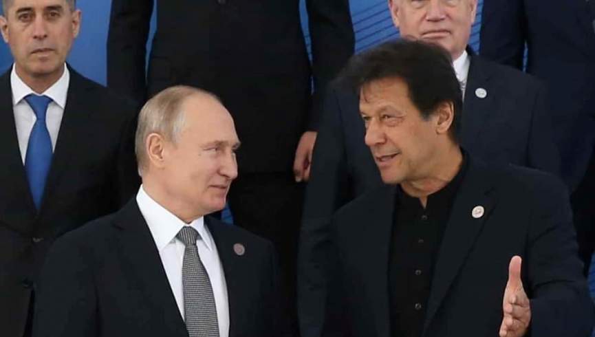 عمران خان با پوتین در مورد افغانستان دیدار و گفتگو دارد