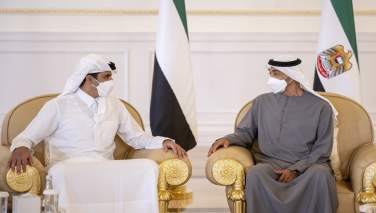 امیر قطر بعد از 5 سال به امارت سفر کرد