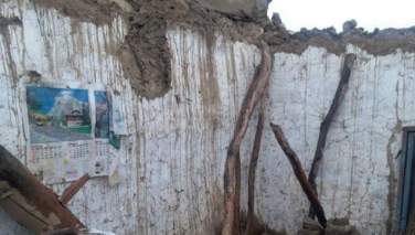 سقوط سقف یک خانه در بلخ 22 عضو خانواده را کشته و زخمی کرد