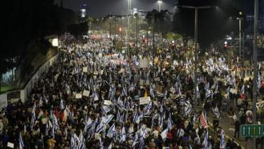 تظاهرات گسترده علیه بنیامین نتانیاهو در اسرائیل