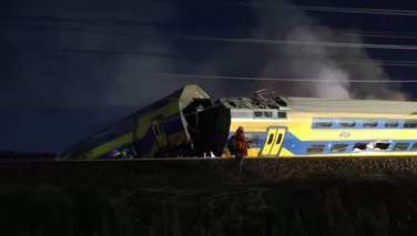 حادثه برخورد دو قطار در جنوب هالند