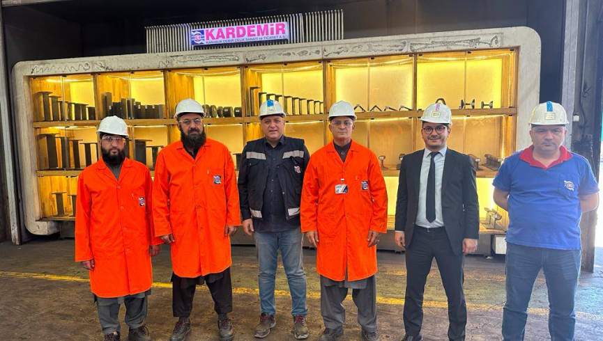 یک شرکت ذوب آهن ترکی اعلام آمادگی برای تولید ریل در افغانستان کرده است