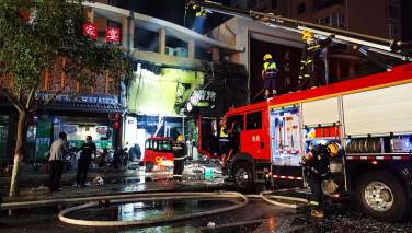 انفجار مرگبار در یک رستورانت در چین با ۳۱ کشته