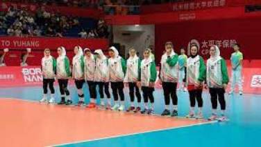 تیم والیبال زنان افغانستان برابر جاپان شکست خورد