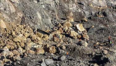 ریزش یک معدن در ترکیه ۱۳ زخمی برجا گذاشت