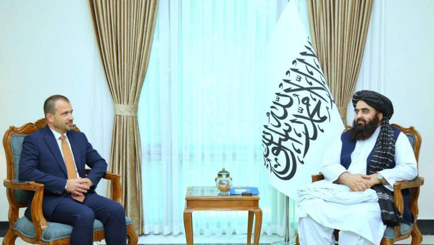 سرپرست وزارت خارجه گروه طالبان با سرپرست سفیر جدید ترکیه دیدار کرد