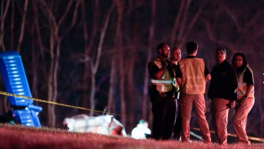 در حادثه سقوط یک هواپیما در امریکا 5 تن کشته شدند