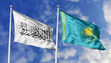 والی طالبان برای ولایت هرات با هیات خط آهن قزاقستان دیدار کرد