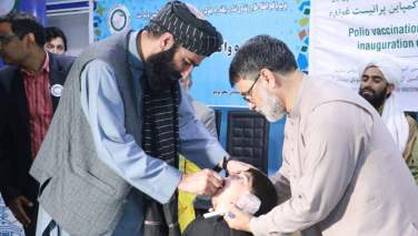 آغاز کمپاین سراسری واکسین پولیو در سایه وخامت وضعیت صحی افغانستان تحت حاکمیت طالبان
