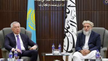 گفتگوی طالبان و قزاقستان درباره اتاق مشترک تجارت، ذخایر گندم و روابط بانکی در کابل