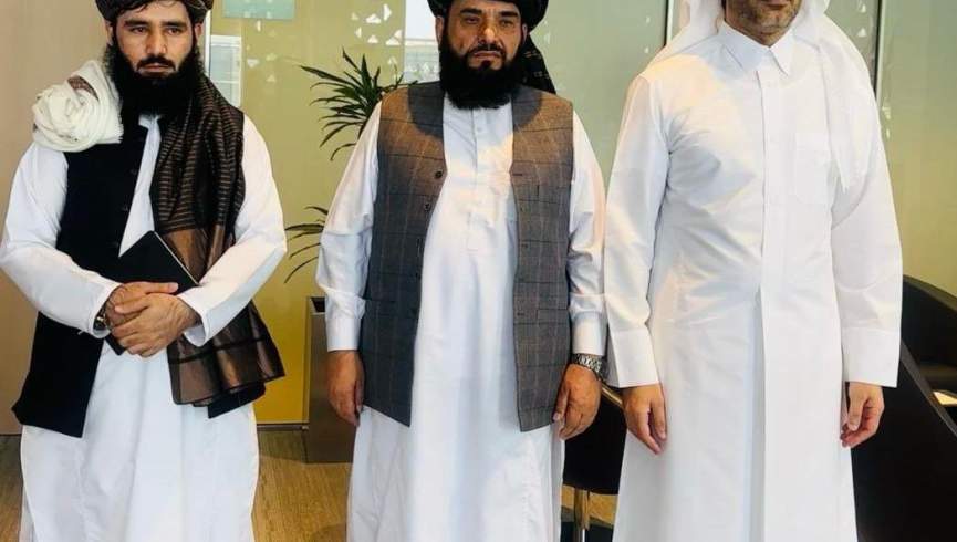  قطر کې د طالبانو د سفارت سرپرست د الجزیرې د عربي برخې له مشر سره وکتل