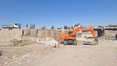 آغاز‌ کار ترمیم و داغگیری 79 کیلومتر سرک به ارزش بیش از 18 میلیون افغانی در ولایت ارزگان